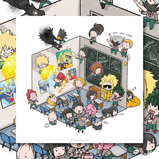 My Hero Acadamia: Hero Class