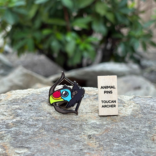 Toucan Archer pin