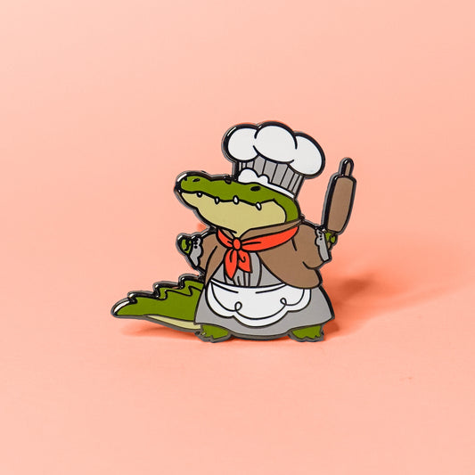 Croc Chef pin