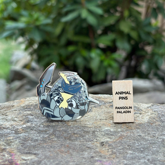 Pangolin Paladin pin