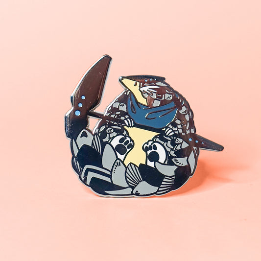 Pangolin Paladin pin