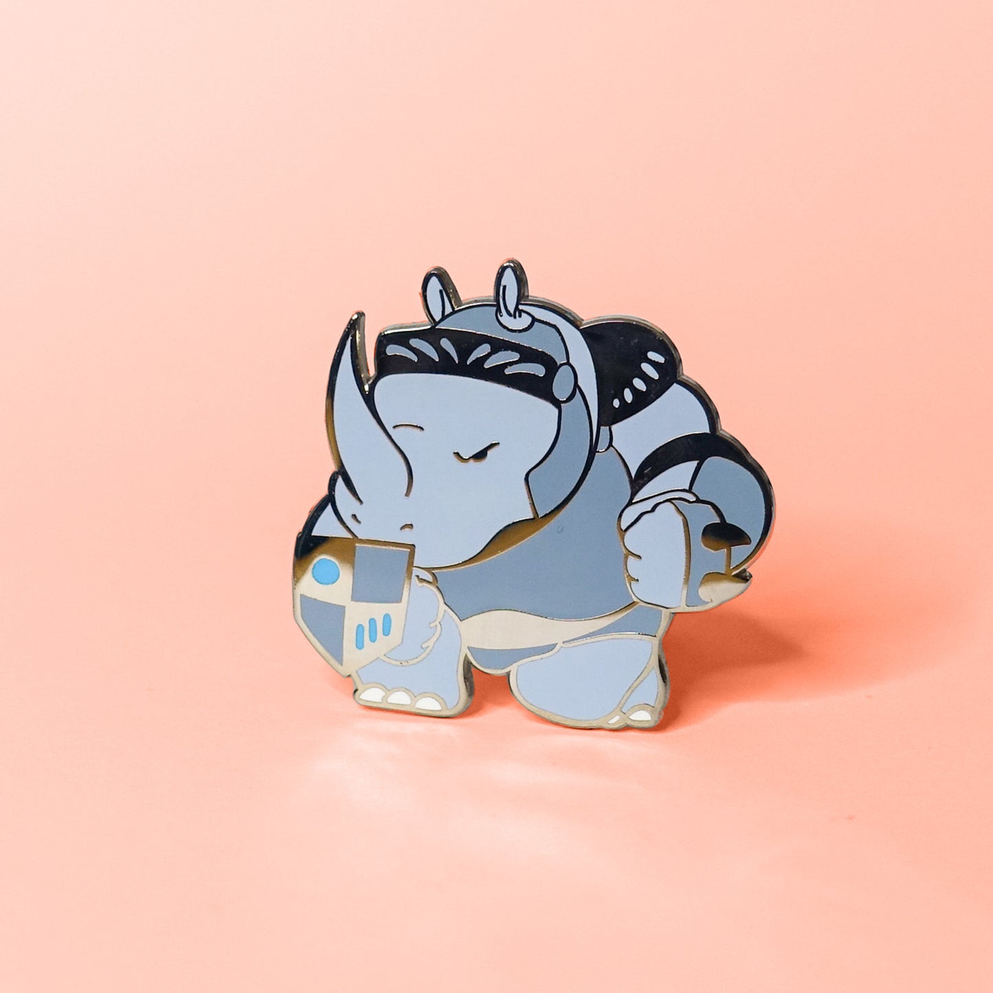 Rhino Knight pin