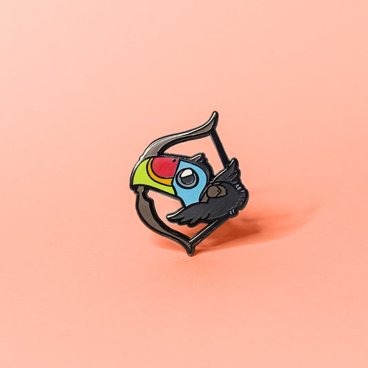 Toucan Archer pin